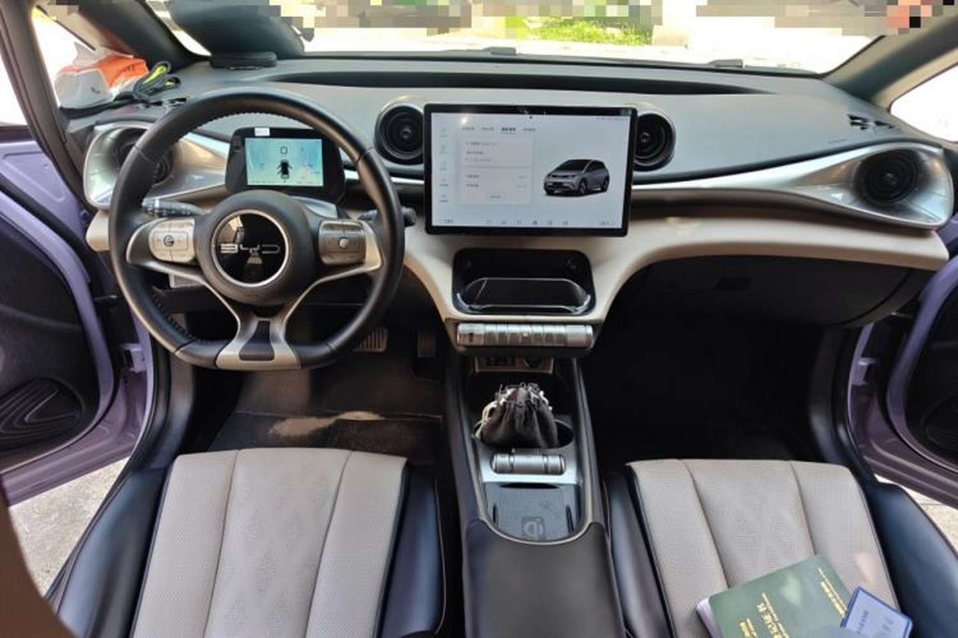 Used BYD Dolphin 2023 420 km Fashion Edition Center Console