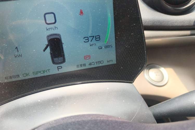 Used BYD Dolphin 2023 420 km Fashion Edition Odometer Close Up