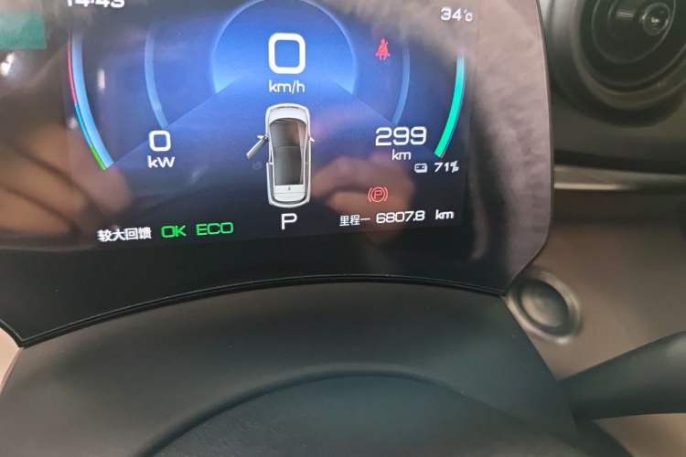 Used BYD Dolphin 2023 420 km Fashion Edition Odometer Close Up
