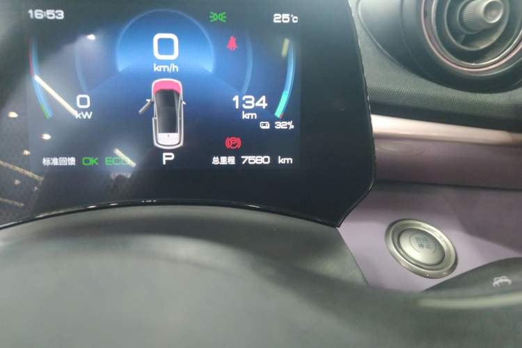 Used BYD Dolphin 2023 420 km Fashion Edition Odometer Close Up
