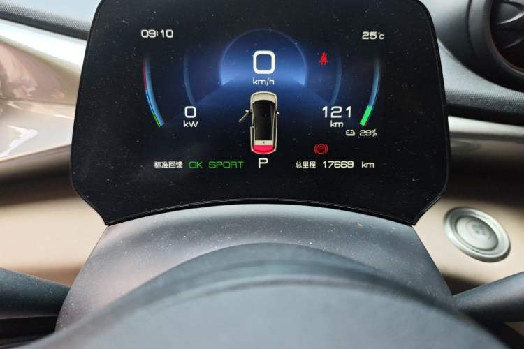 Used BYD Dolphin 2023 420 km Fashion Edition Odometer Close Up