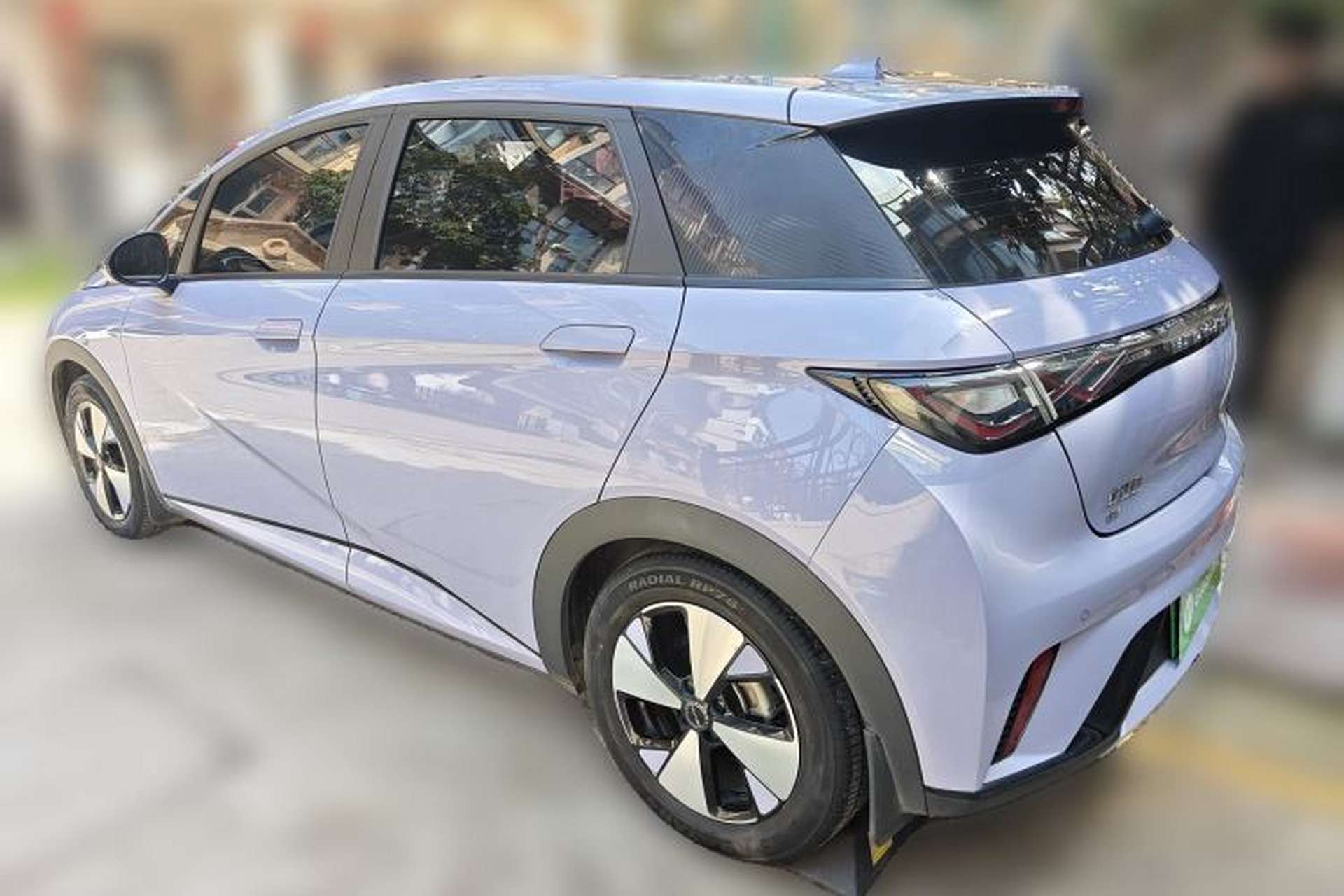 Used BYD Dolphin 2023 420 km Fashion Edition Rear Left 45 Deg