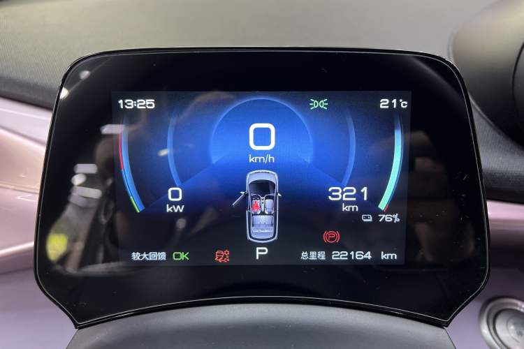 Used BYD Dolphin 2023 420 km Free Version Odometer Close Up