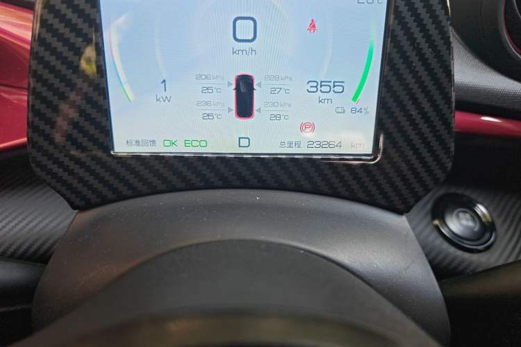 Used BYD Dolphin 2023 500 000th Anniversary Edition Pro Odometer Close Up