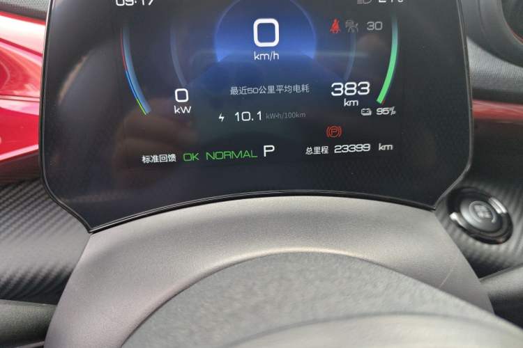 Used BYD Dolphin 2023 500 000th Anniversary Edition Plus Odometer Close Up