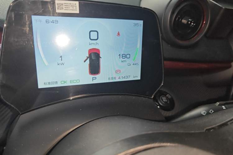 Used BYD Dolphin 2023 500 000th Anniversary Edition Pro Odometer Close Up