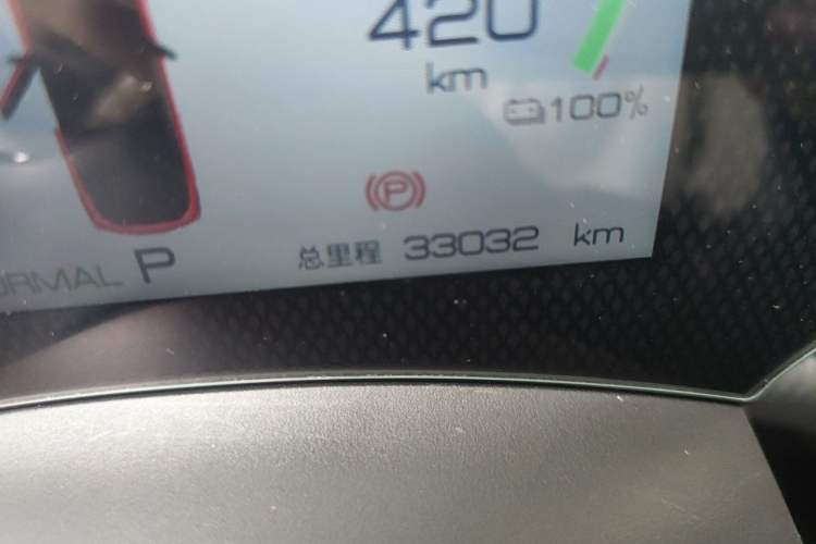 Used BYD Dolphin 2023 500 000th Anniversary Edition Pro Odometer Close Up