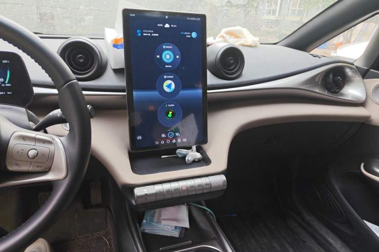 Used BYD Dolphin 2023 420 km Fashion Edition Audio And AC Panel