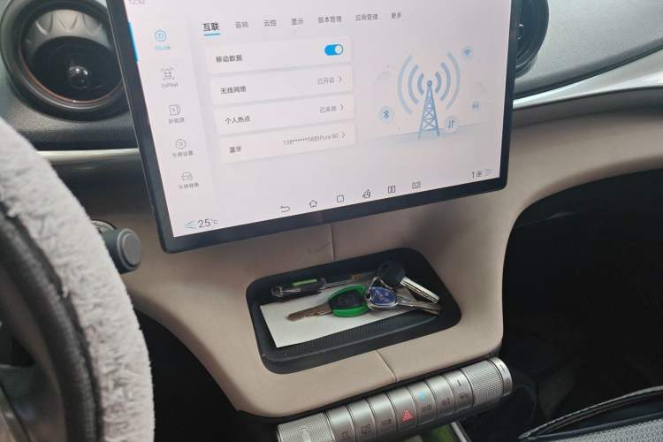 Used BYD Dolphin 2023 420 km Fashion Edition Audio And AC Panel