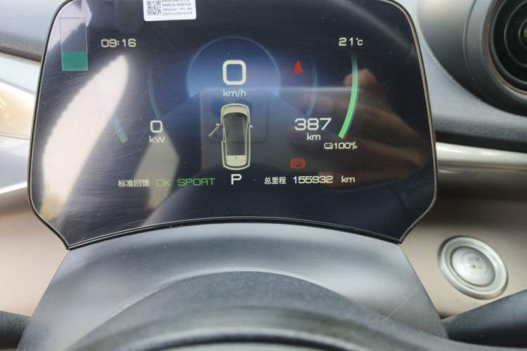 Used BYD Dolphin 2023 420 km Free Version Odometer Close Up