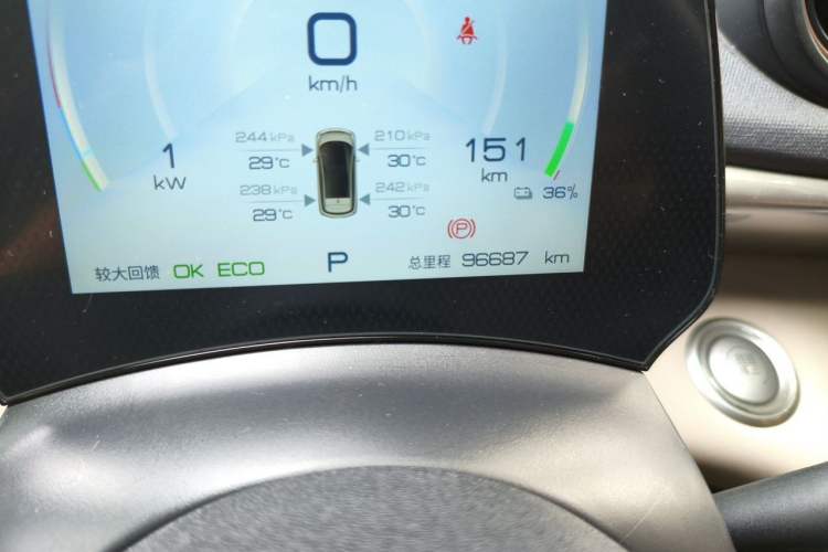 Used BYD Dolphin 2023 420 km Free Version Odometer Close Up