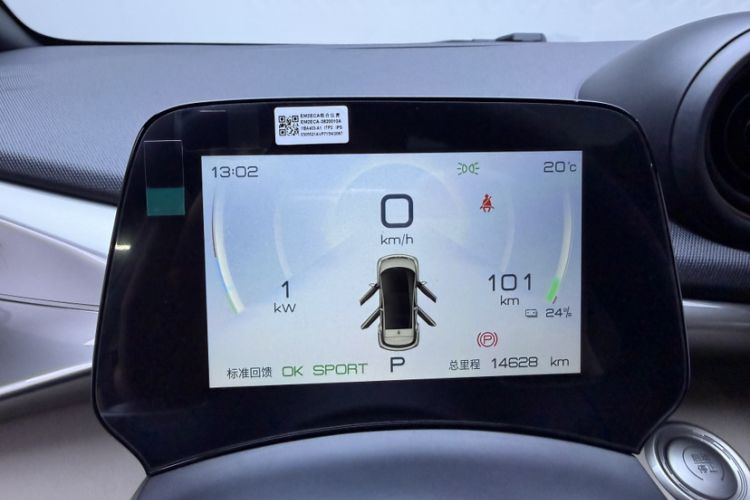 Used BYD Dolphin 2023 420 km Fashion Edition Odometer Close Up