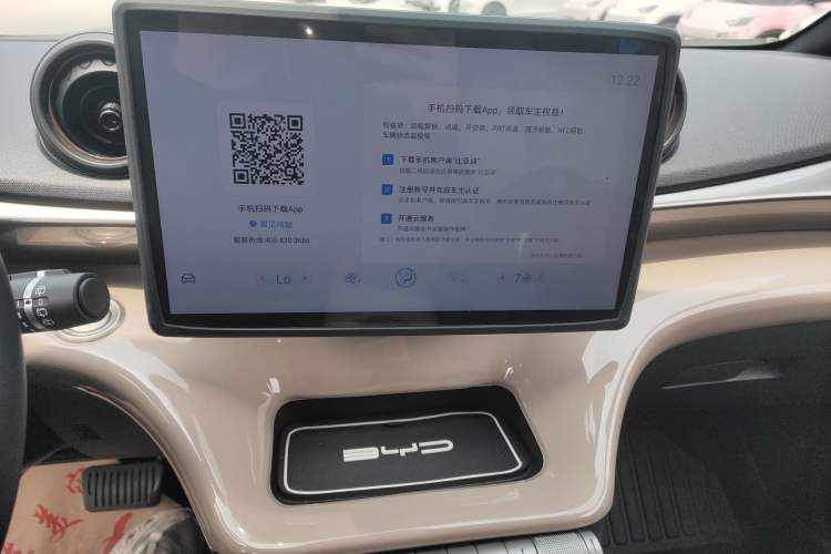 Used BYD Dolphin 2023 420 km Fashion Edition Audio And AC Panel