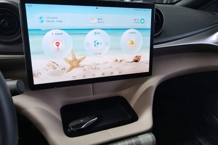 Used BYD Dolphin 2023 420 km Fashion Edition Audio And AC Panel