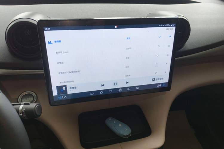 Used BYD Dolphin 2023 420 km Fashion Edition Audio And AC Panel