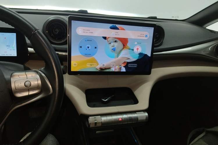 Used BYD Dolphin 2023 420 km Free Version Audio And AC Panel