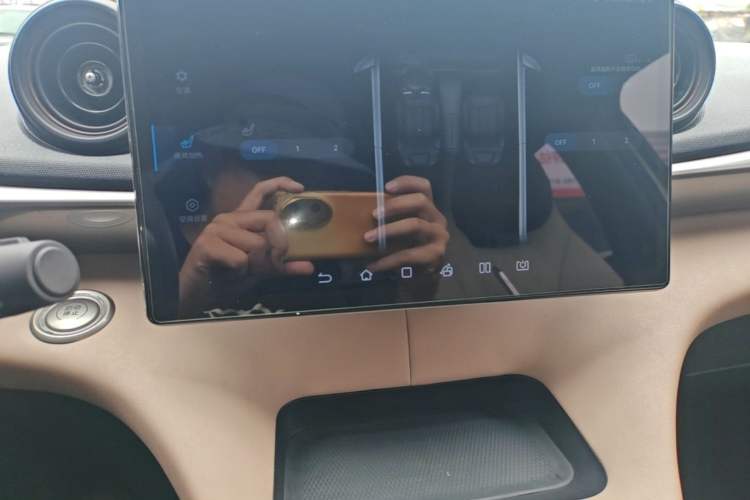 Used BYD Dolphin 2023 420 km Fashion Edition Audio And AC Panel