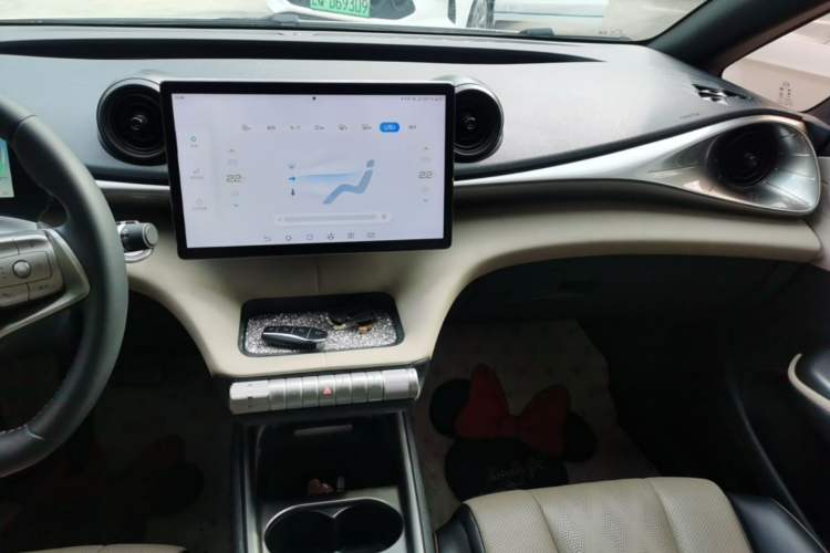 Used BYD Dolphin 2023 420 km Fashion Edition Audio And AC Panel