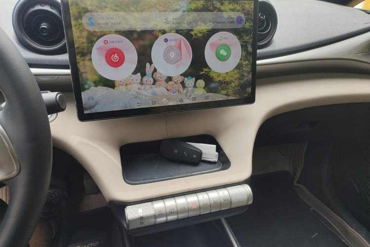 Used BYD Dolphin 2023 420 km Fashion Edition Audio And AC Panel