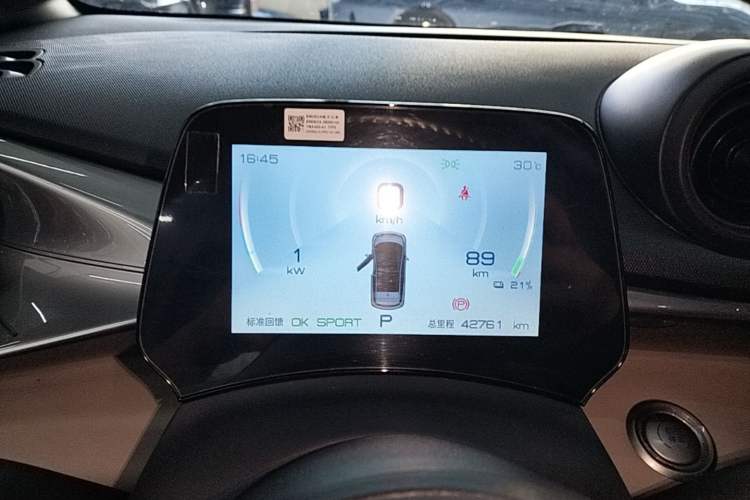 Used BYD Dolphin 2023 420 km Free Version Instrument Cluster