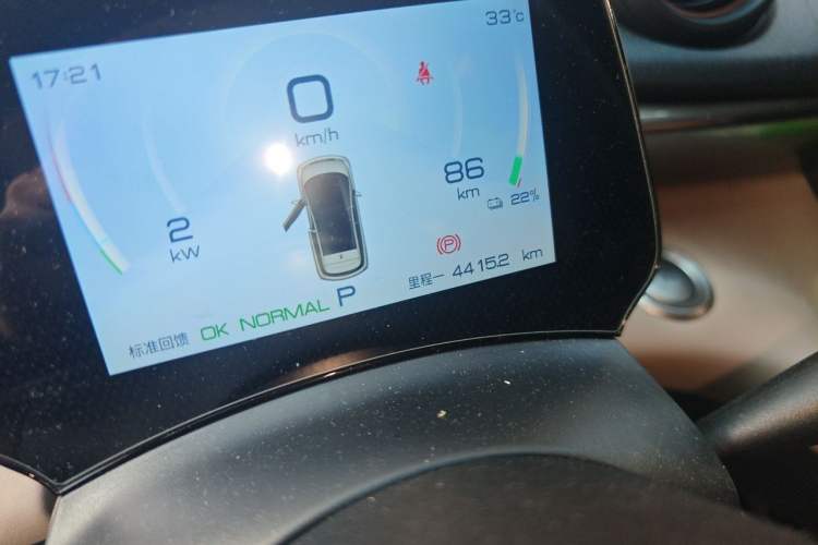 Used BYD Dolphin 2023 420 km Free Version Odometer Close Up