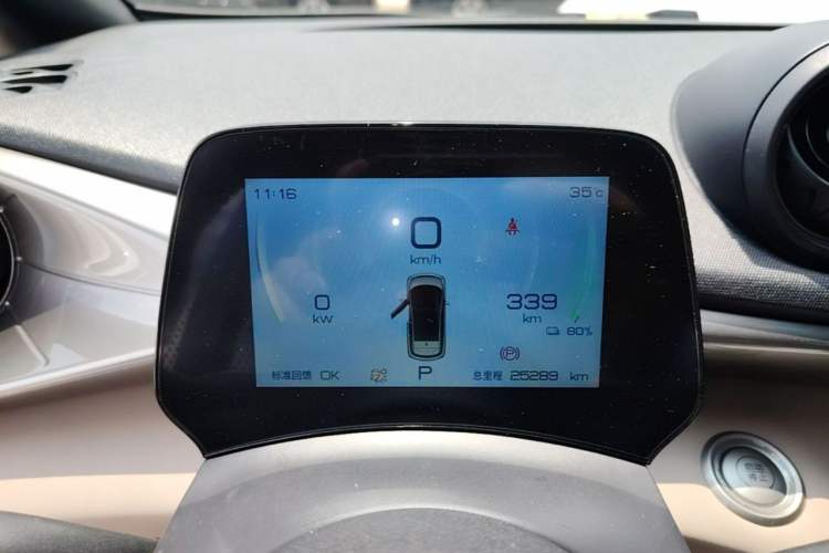 Used BYD Dolphin 2023 420 km Fashion Edition Odometer Close Up