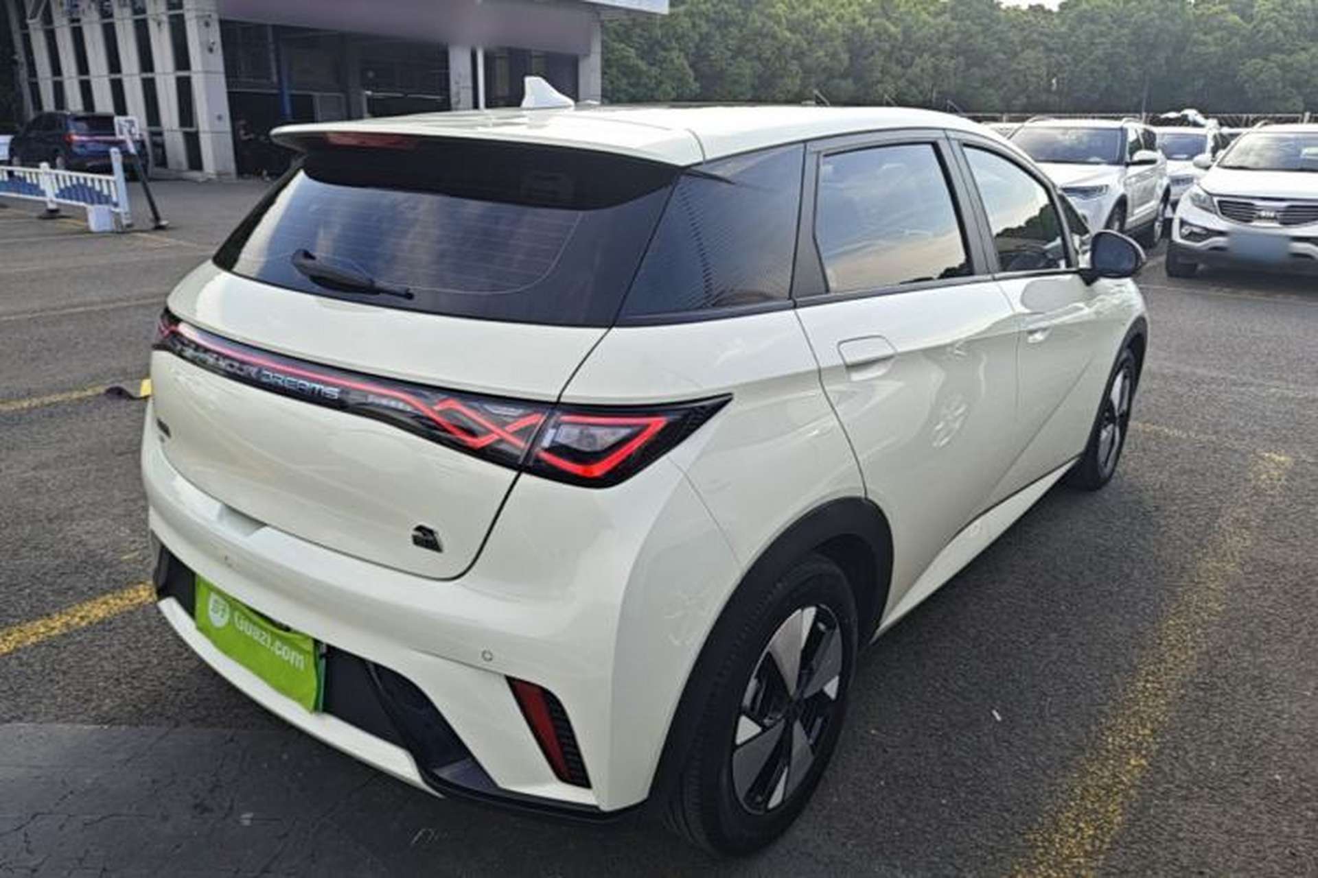 Used BYD Dolphin 2023 420 km Fashion Edition Rear Right 45 Deg