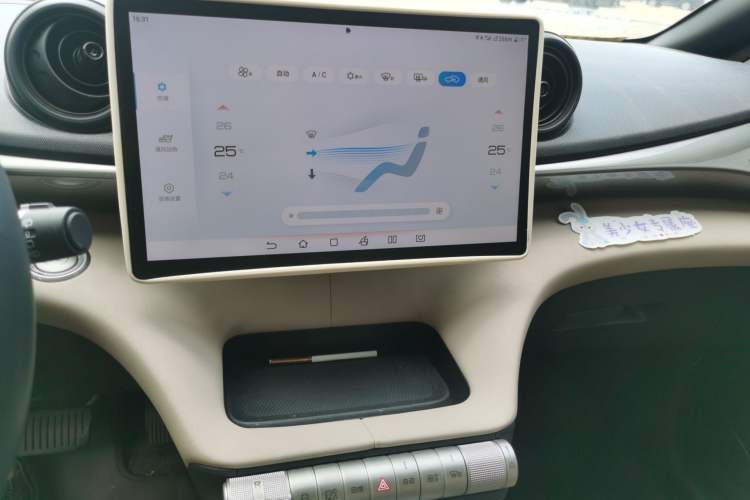 Used BYD Dolphin 2023 420 km Fashion Edition Audio And AC Panel