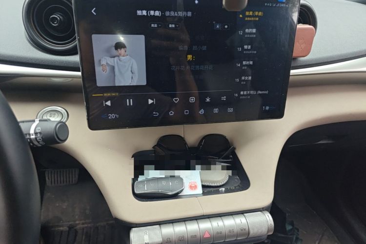 Used BYD Dolphin 2023 420 km Fashion Edition Audio And AC Panel