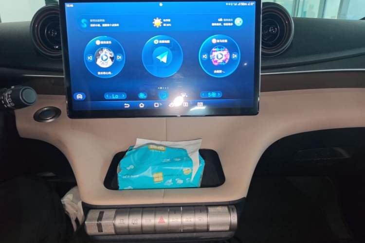 Used BYD Dolphin 2023 420 km Fashion Edition Audio And AC Panel