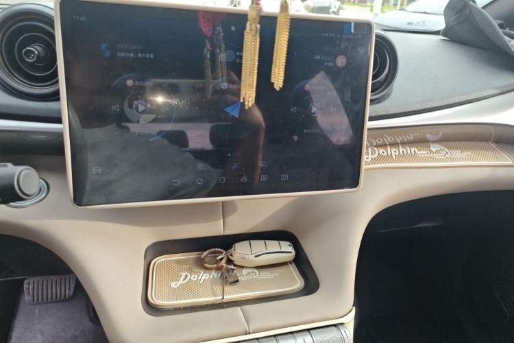 Used BYD Dolphin 2023 420 km Fashion Edition Audio And AC Panel