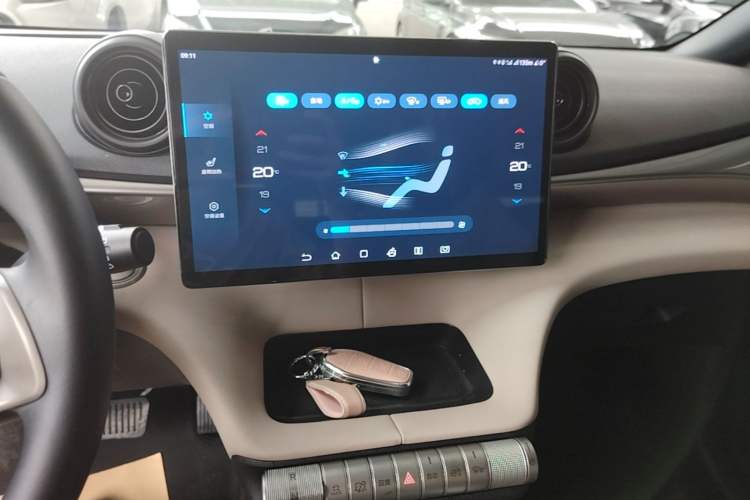 Used BYD Dolphin 2023 420 km Fashion Edition Audio And AC Panel