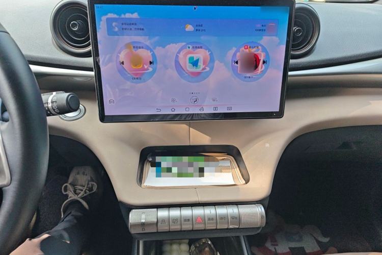 Used BYD Dolphin 2023 420 km Fashion Edition Audio And AC Panel
