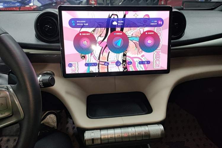 Used BYD Dolphin 2023 420 km Free Version Audio And AC Panel