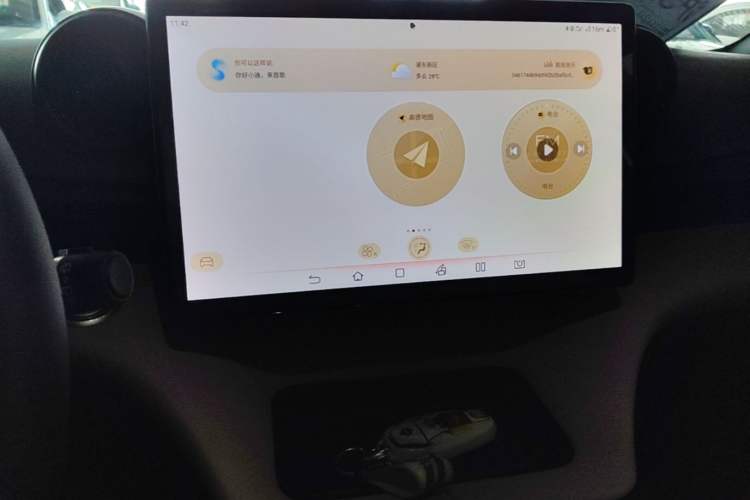 Used BYD Dolphin 2023 420 km Fashion Edition Audio And AC Panel