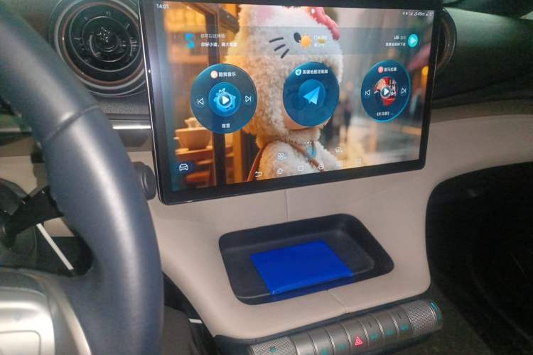 Used BYD Dolphin 2023 420 km Fashion Edition Audio And AC Panel