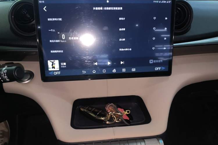 Used BYD Dolphin 2023 420 km Fashion Edition Audio And AC Panel