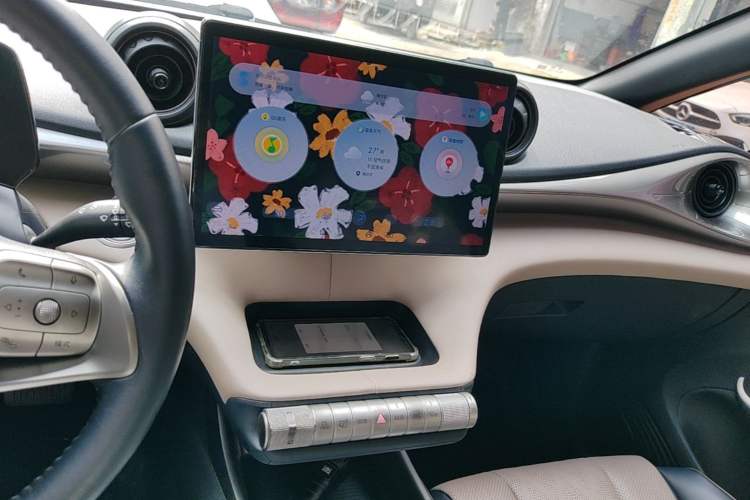 Used BYD Dolphin 2023 420 km Fashion Edition Audio And AC Panel