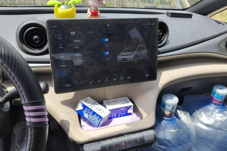 Used BYD Dolphin 2023 420 km Free Version Audio And AC Panel