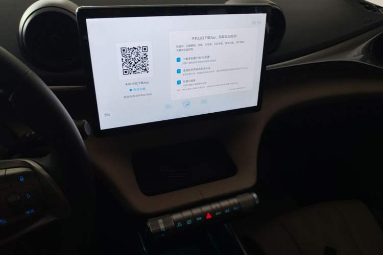 Used BYD Dolphin 2023 420 km Free Version Audio And AC Panel