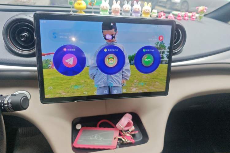 Used BYD Dolphin 2023 420 km Fashion Edition Audio And AC Panel