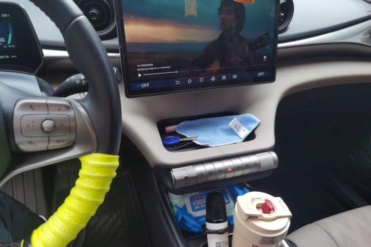 Used BYD Dolphin 2023 420 km Free Version Audio And AC Panel