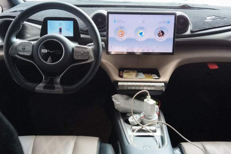 Used BYD Dolphin 2023 420 km Fashion Edition Center Console