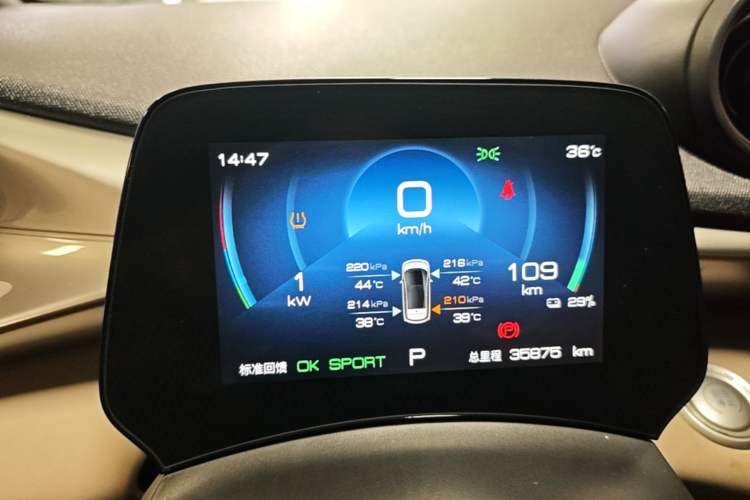 Used BYD Dolphin 2023 420 km Fashion Edition Instrument Cluster