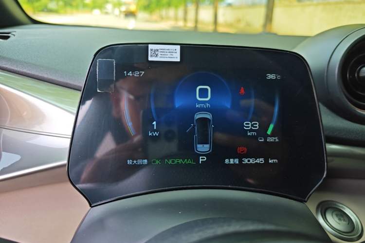 Used BYD Dolphin 2023 420 km Fashion Edition Instrument Cluster