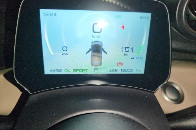 Used BYD Dolphin 2023 420 km Fashion Edition Odometer Close Up