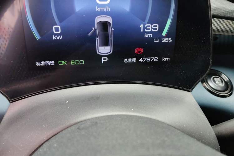 Used BYD Dolphin 2023 401km Knight Edition Odometer Close Up