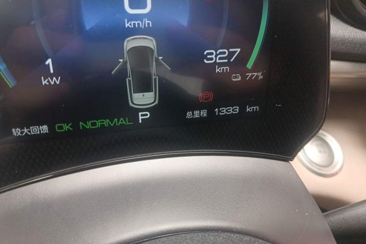 Used BYD Dolphin 2023 420 km Fashion Edition Odometer Close Up