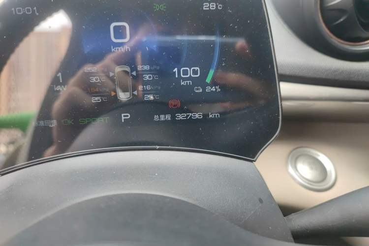 Used BYD Dolphin 2023 420 km Fashion Edition Odometer Close Up