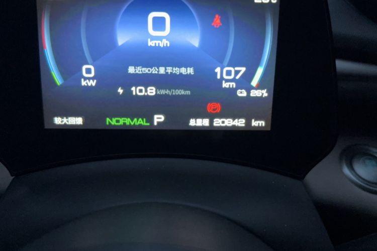 Used BYD Dolphin 2023 420 km Fashion Edition Odometer Close Up